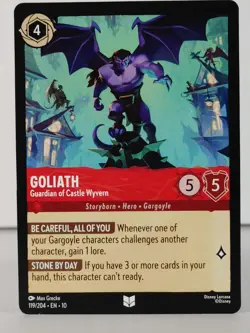 Goliath - Guardian of Castle - LORCANA - Whispers in the Well - 119/204 singles - Image 1