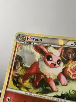 Pokemon TCG Flareon 44/95 Call of Legends 2011 Reverse Holo Card - Image 3