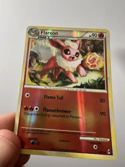 Pokemon TCG Flareon 44/95 Call of Legends 2011 Reverse Holo Card - Image 4