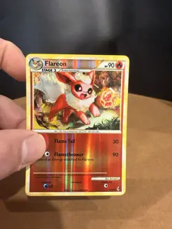 Pokemon TCG Flareon 44/95 Call of Legends 2011 Reverse Holo Card Near Mint - Image 4