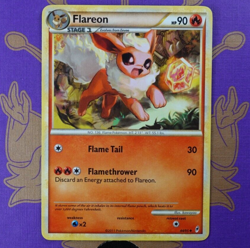 Pokemon TCG · Flareon 44/95 · HGSS: Call of Legends (2011) NM - Image 1