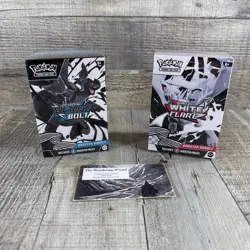 Pokemon Black Bolt & White Flare BOOSTER BUNDLE (Set of 2) Factory Sealed - Image 1