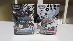 Pokemon Black Bolt and White Flare Booster Bundle Set of 2 Sealed - Image 1