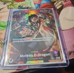 OP07-001 Monkey.D.Dragon Alt Art Leader One Piece TCG English Card - Image 3