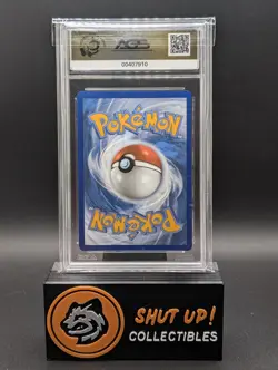 Radiant Alakazam 059/195 Cross Hatch Holo Pokemon SWSH Silver Tempest AGS 10 - Image 2