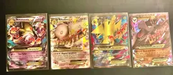 Mega EX Pokemon Card lot of 4 NM-LP Full Art Holo Ultra Rare - Image 1