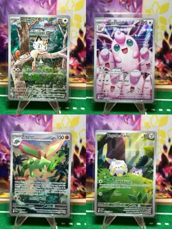 Lot Of 4 Phantasmal Flames IR Pokemon Cards - Image 1