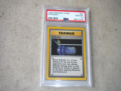 1999 POKEMON GAME DEFENDER TRAINER CARD #80 GRADED PSA 10 POKEMON - Image 1