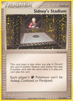 Sidney's Stadium 82/108 Uncommon | Power Keepers | Pokemon Card - Image 1