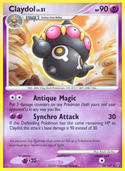 Claydol 22/147 Rare | Supreme Victors | Pokemon Card - Image 1