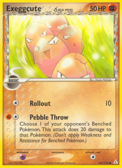 Exeggcute δ 65/110 Common | Holon Phantoms | Pokemon Card - Image 1
