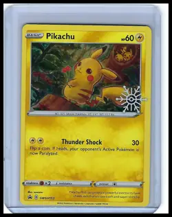 Pikachu - (Holiday Calendar) SWSH153 SWSH: Sword & Shield Promo Cards Holo NM - Image 1