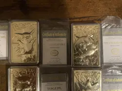 1999 Burger King 23 Karat Gold-Plated Pokemon Card Set (No Pokeballs) - Image 3