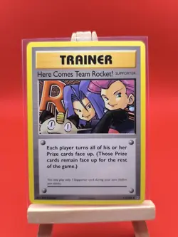 Here Comes Team Rocket! 113/108 Evolutions Secret Rare Non Holo Pokemon Card - Image 2