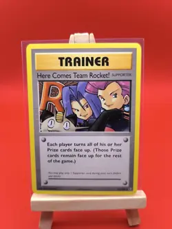 Here Comes Team Rocket! 113/108 Evolutions Secret Rare Non Holo Pokemon Card - Image 3