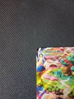 Pokemon TCG Snorlax VMAX Holo Ultra Rare Card Sword & Shield Base Set 142/202 - Image 2
