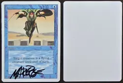 Signed MtG Magic Mark Poole Artist Proof _ Revised _ JUMP _ VHTF 1/100! - Image 1