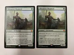 Allosaurus Shepherd MTG Card, English, NM-Mint Condition. 028. X2. - Image 2