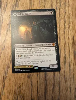 x1 Eddie Brock // Venom, Lethal Protector SPM Spider-Man MTG 55 M/NM 1x - Image 1