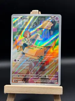 Ralts - 211/198 - Illustration Rare - Scarlet & Violet Base - Pokemon Card 211/1 - Image 1