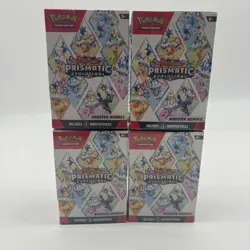 Lot of (4) Pokemon Prismatic Evolutions Booster Bundle Boxes Sealed - Image 1
