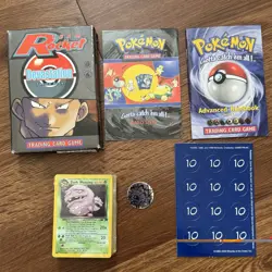 Vintage Pokemon Devastation Theme Deck Team Rocket Game Nintendo Sealed Cards - Image 2