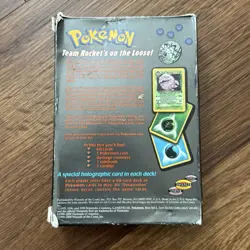 Vintage Pokemon Devastation Theme Deck Team Rocket Game Nintendo Sealed Cards - Image 5