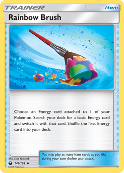 Rainbow Brush 141/168 Uncommon | Celestial Storm | Pokemon Card - Image 1