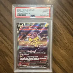 Pokemon 2023 Raikou V GG41 Crown Zenith Galarian Gallery Full Art Holo PSA 10 - Image 1