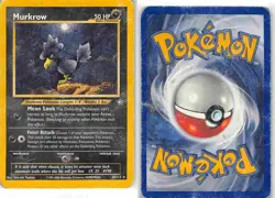Murkrow 24/111 Rare Neo Genesis Pokemon HP - Image 3