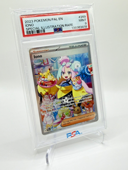 💥2023 POKEMON PAL EN-PALDEA EVOLVED SPECIAL ILLUSTRATION RARE #269 IONO PSA 9💥 - Image 1