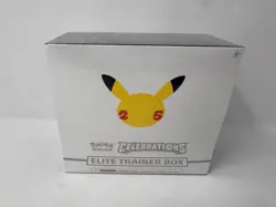 Pokemon TCG Celebrations 25th Anniversary Elite Trainer Box ETB Sealed 820650809439 - Image 1