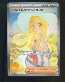 2025 Pokemon MEG EN Special Illustration Rare #184 Lillie's Determination - Image 1