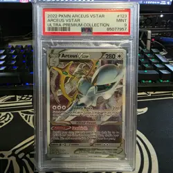 Pokemon METAL UPC Ultra Premium Collection UPC 123 Arceus VSTAR PSA 9 MINT - Image 1