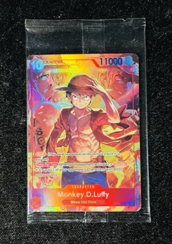 Monkey D. Luffy SR ST10-006 - Treasure Booster Promo - One Piece TCG Sealed - Image 1