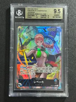 ONE PIECE BGS9.5 REBECCA OP04-039 L 2023 JAPANESE - Image 1