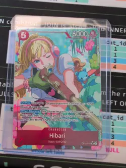 English Optcg: One Piece TCG Hibari Alternate Art OP11-010 - Image 1