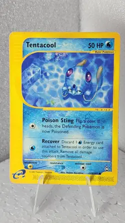 Tentacool 113/147 Aquapolis Pokemon TCG E Reader WOTC - Image 1