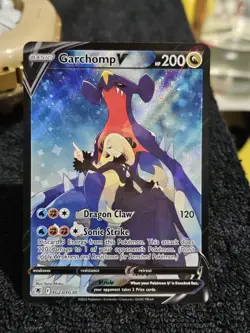 Pokemon TCG Garchomp V Holo NM/M Trainer Gallery Astral Radiance TG23/TG30 - Image 1