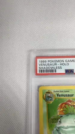 Venusaur 15/102 Base Set SHADOWLESS - Graded PSA 6 - Holo Rare - Pokemon TCG - Image 3