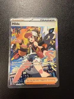 Hilda SIR 171/086 White Flare Pokemon Scarlet & Violet English NM - Image 1