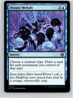 Magic the Gathering Distant Melody The Lost Caverns of Ixalan Commander MTG - Image 1