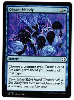 Distant Melody 154 - NM - Commander: The Lost Caverns of Ixalan C - Image 1