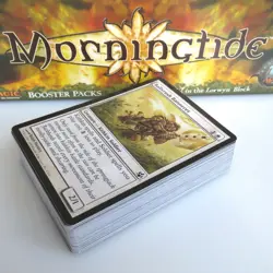 MORNINGTIDE ~ Complete 60 Card COMMON SET MtG distant melody deglamor mothdust - Image 1
