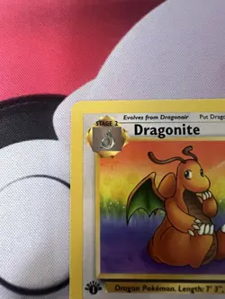 Pokemon TCG Dragonite Fossil 19/62 Non-Holo Unlimited Rare 1st Edition LP - Image 4