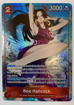 Near Mint Boa Hancock (Alt Art) OP12-014, One Piece CCG: Legacy of the Master - Image 1