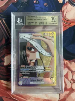 Nico Robin Alt Art OP09-062 Emperors In The New World BGS 10 Low Pop 30 Pristine - Image 1