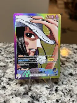 One Piece Nico Robin OP09-062 Parallel Alt Art Leader Emperors In The New World￼ - Image 1
