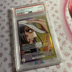 One Piece | Nico Robin OP09-062 (ALT ART) | PSA 10 | Emperors in the New World - Image 3