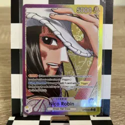 ONE PIECE TCG | ROBIN OP09-062 LEADER Alt Art | OP09: Emperors In The New World - Image 1